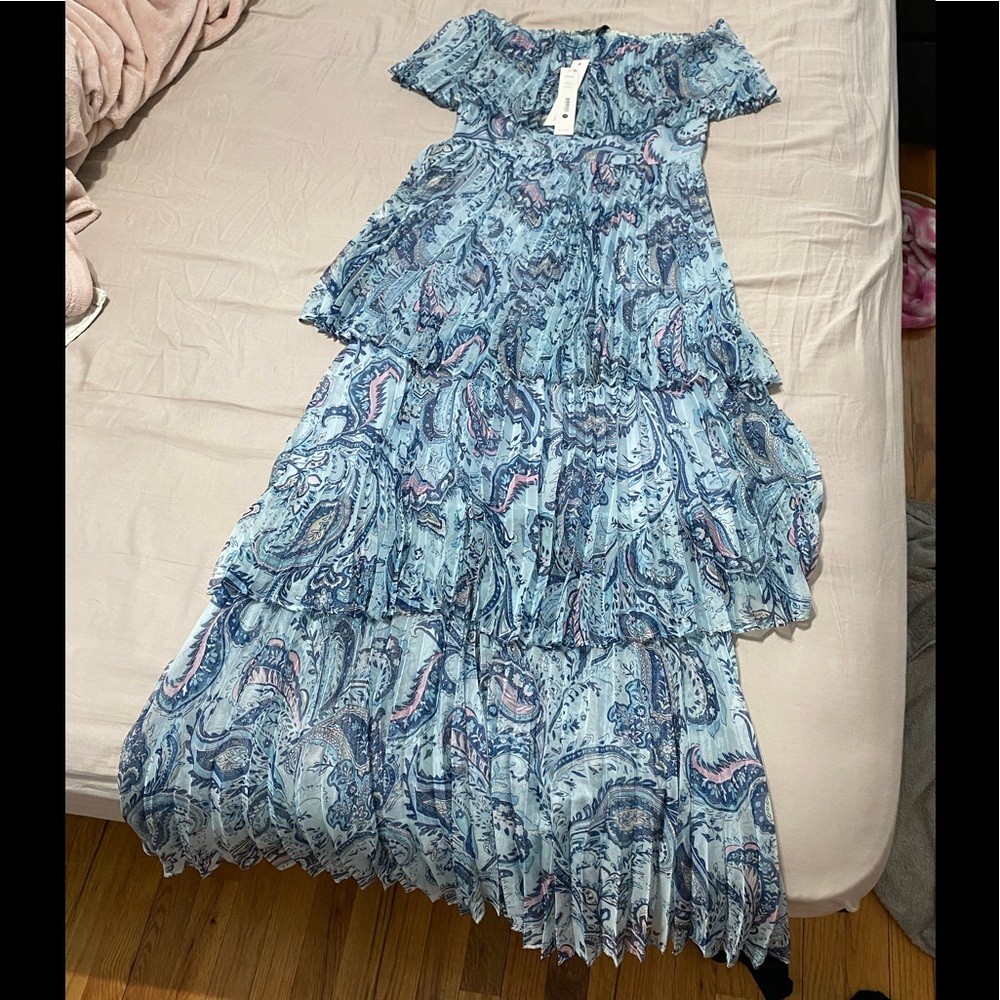 Aqua XS Paisley Dress